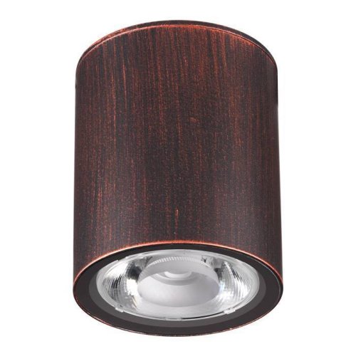 Накладной светильник LED Tumbler 358013 Novotech уличный IP65 коричневый 1 лампа, плафон коричневый в стиле современный LED