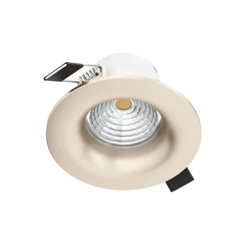Светильник точечный LED Saliceto 98244 Eglo матовый никель 1 лампа, основание матовое никель в стиле современный 