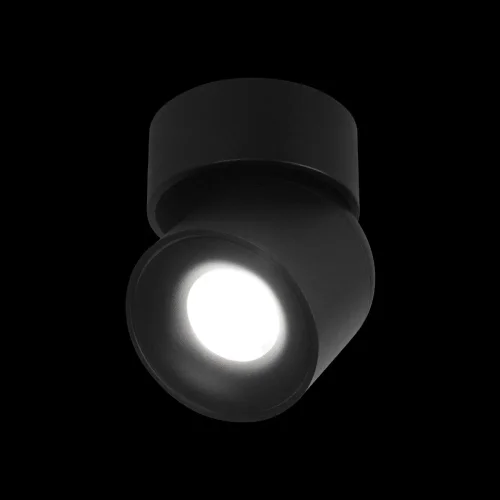 Светильник накладной LED Tictac 10180 Black 4000K LOFT IT чёрный 1 лампа, основание чёрное в стиле современный круглый фото 2