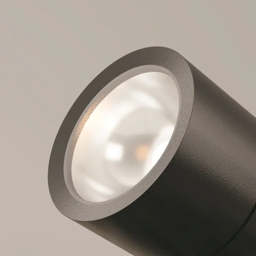 Прожектор LED Bern O050FL-L15GF3K Maytoni уличный IP65 графит на 1 лампу, плафон графит в стиле хай-тек современный LED фото 11