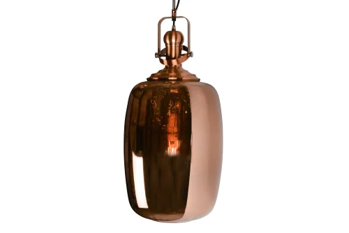 Светильник подвесной Edition A1509/300/B3 BR iLamp коричневый 1 лампа, основание коричневое в стиле современный выдувное фото 2