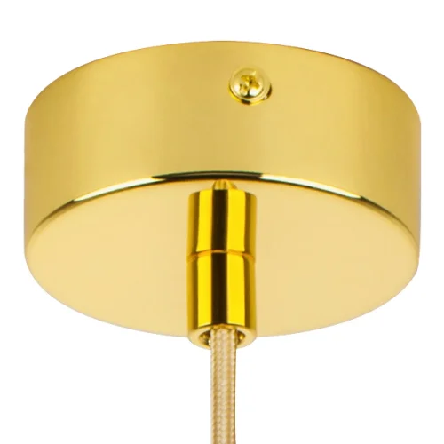 Светильник подвесной Cilino 756012 Lightstar золотой 1 лампа, основание золотое в стиле современный трубочки фото 2