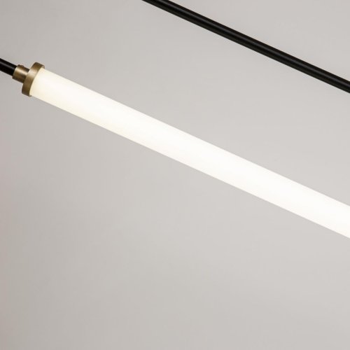 Светильник подвесной LED Inspire 4100-1P Favourite белый 1 лампа, основание чёрное в стиле современный  фото 7