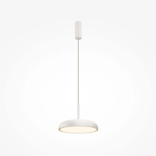 Светильник подвесной LED Gerhard MOD189PL-L12W3K1 Maytoni белый 1 лампа, основание белое в стиле хай-тек современный 