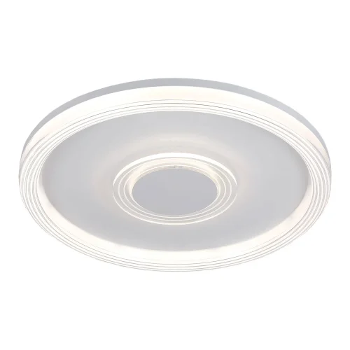 Светильник потолочный LED Hartley LSP-7437 Lussole белый на 1 лампу, основание белое в стиле современный 