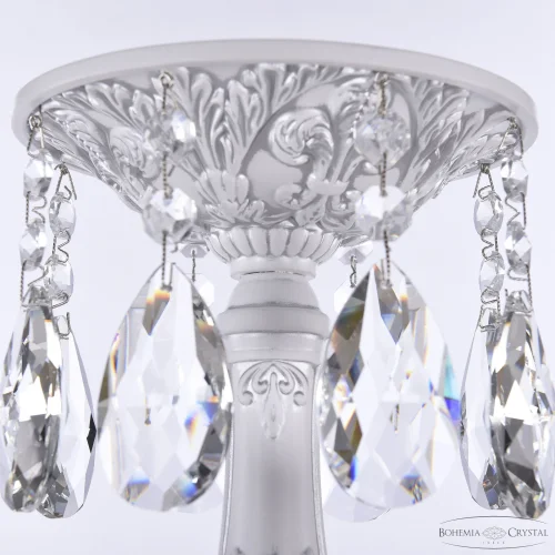 Торшер AL79101T/8/175 A WMN P1 U Angel Bohemia Ivele Crystal sp белый 8 ламп, основание белое никель патина в стиле классический
 фото 5