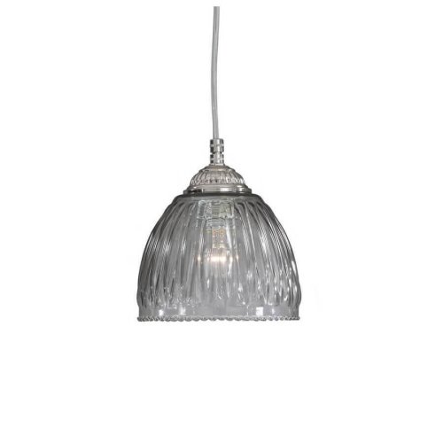 Светильник подвесной L 9800/14 Reccagni Angelo чёрный серый 1 лампа, основание никель в стиле классический 