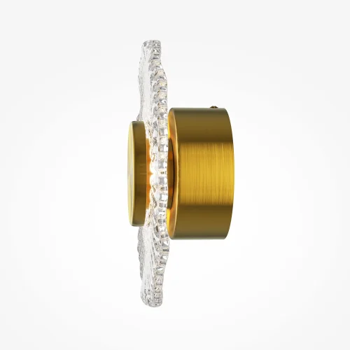 Бра LED Sparkle MOD343WL-L5BS3K2 Maytoni серый на 1 лампу, основание латунь в стиле современный хай-тек фото 7