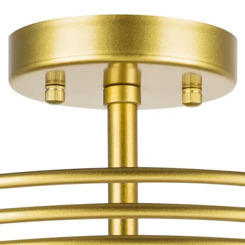 Люстра потолочная Zeta 728043 Lightstar золотая на 4 лампы, основание золотое в стиле современный арт-деко  фото 6