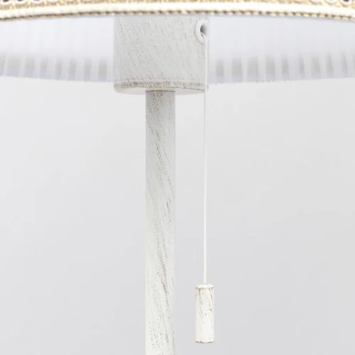 Настольная лампа Линц CL402720 Citilux белая 1 лампа, основание патина белое металл в стиле классический прованс  фото 7