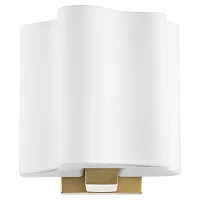Бра Nubi 802613 Lightstar белый 1 лампа, основание бежевое в стиле арт-деко современный 