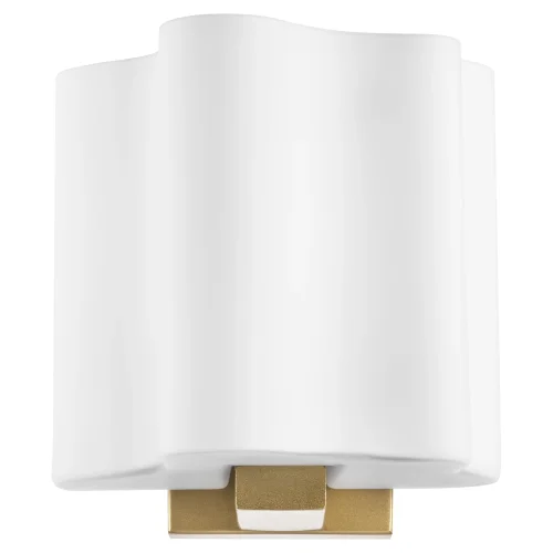 Бра Nubi 802613 Lightstar белый на 1 лампа, основание бежевое в стиле арт-деко современный 