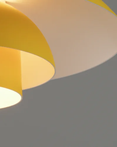 Светильник подвесной Pescara V10657-1P Moderli жёлтый 1 лампа, основание жёлтое в стиле современный скандинавский лофт  фото 4