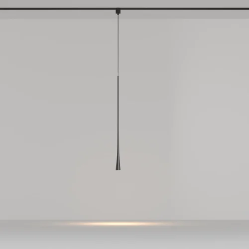 Трековый светильник LED Magnetic track system Elasity TR168-1-7W3K-M-B Maytoni чёрный для шинопроводов серии Magnetic track system Elasity чёрный фото 5