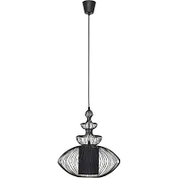 Светильник подвесной Aida 4614-NW Nowodvorski чёрный 1 лампа, основание чёрное в стиле скандинавский 