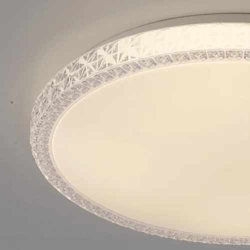 Светильник потолочный LED с пультом Naxos 6450 Mantra белый 1 лампа, основание белое в стиле современный с пультом фото 5