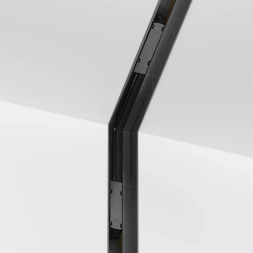 Угловой коннектор внутренний встраиваемый Magnetic track system Gravity TRX010ICL-22B Maytoni чёрный в стиле хай-тек современный для светильников серии Magnetic track system Gravity встраиваемый gravity магнитная магнитный фото 2