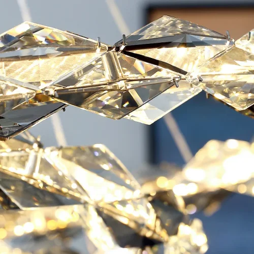 Люстра подвесная JENNIFER ONE D100 220147-23 ImperiumLoft прозрачная на 1 лампу, основание хром в стиле современный минимализм фото 3 Люстра подвесная JENNIFER ONE D100 220147-23 ImperiumLoft прозрачная на 1 лампу, основание хром в стиле современный минимализм фото 3