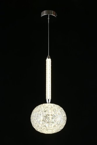 Светильник подвесной LED Dorote APL.036.06.11 Aployt прозрачный 1 лампа, основание хром в стиле модерн  фото 3