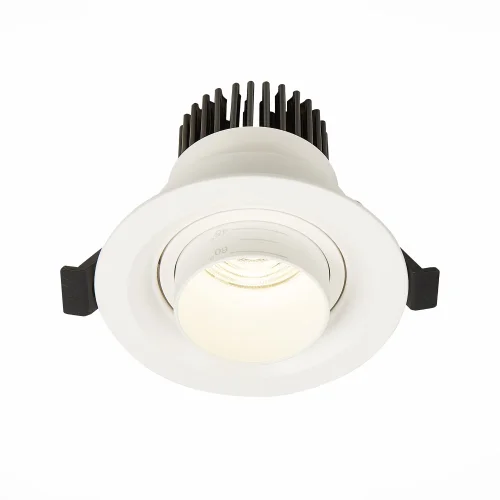 Светильник точечный LED ST701 ST701.548.07 ST-Luce белый 1 лампа, основание белое в стиле хай-тек  фото 2