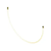 Трековый светильник LED Magnetic trаck system Flarity TR154-1-27W3K-BS Maytoni белый для шинопроводов серии Magnetic trаck system Flarity латунь