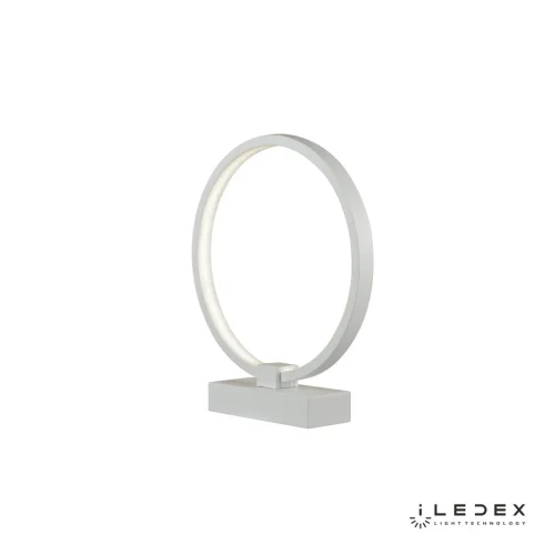 Настольная лампа LED Axis 8137-250-T WH iLedex белая 1 лампа, основание белое металл в стиле современный хай-тек  фото 2
