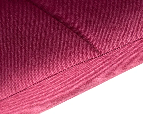 Стул барный 5033-LM RALF, цвет сиденья розовый (LAR-106D-17), цвет основания черный Dobrin, розовый/текстиль, ножки/металл/чёрный, размеры - 900*1120***580*550 фото 9