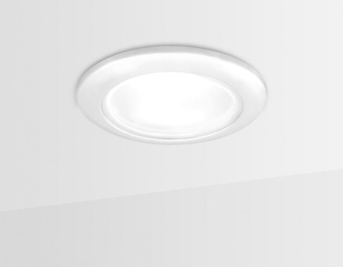 Светильник точечный TN108 Ambrella light белый 1 лампа, основание белое в стиле современный  фото 2
