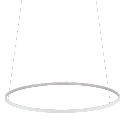 Светильник подвесной LED Circolo Led M 11604-NW Nowodvorski белый на 1 лампу, основание белое в стиле современный кольца фото 3