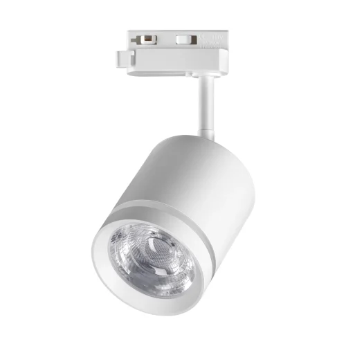 Трековый светильник однофазный LED Arum 358802 Novotech белый для шинопроводов серии Arum фото 3