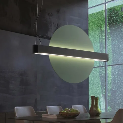 Светильник подвесной LIBERTY L110 Red 208567-23 ImperiumLoft красный на 1 лампу, основание чёрное в стиле современный фото 9