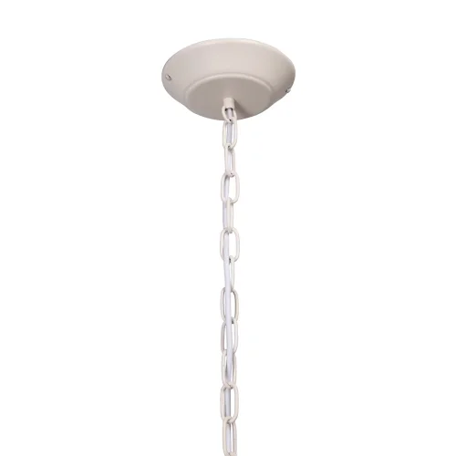 Люстра подвесная V5179-0/4 Vitaluce прозрачная на 4 лампы, основание бежевое в стиле классический современный  фото 4