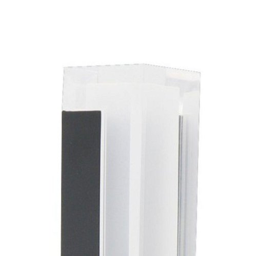 Настенный светильник LED Pillar 2861-1W Favourite уличный IP54 чёрный 1 лампа, плафон белый в стиле современный хай-тек LED фото 3