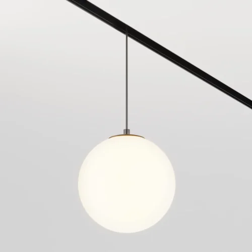 Трековый светильник подвесной LED Magnetic track system Exility TR039-2-5W3K Maytoni белый для шинопроводов серии Magnetic track system Exility чёрный фото 3
