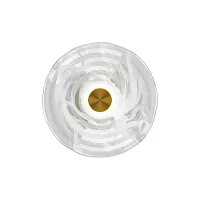 Бра LED Sparkle MOD343WL-L5BS3K1 Maytoni прозрачный на 1 лампу, основание латунь в стиле современный хай-тек 
