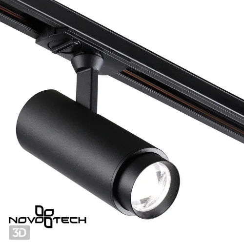 Трековый светильник LED Nail 359029 Novotech чёрный для шинопроводов серии Nail фото 8