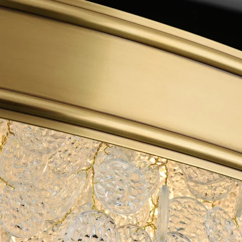 Настольная лампа VERONA TAB B 212706-23 ImperiumLoft прозрачная на 4 лампы, основание латунь металл в стиле современный фото 3