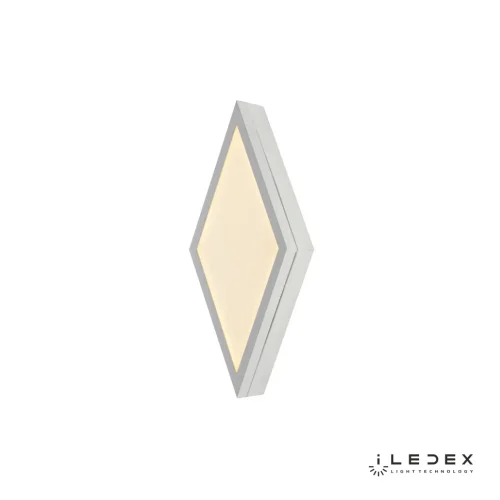 Бра LED Creator X068216 16W 3000K WH iLedex белый на 1 лампа, основание белое в стиле хай-тек современный квадраты фото 3