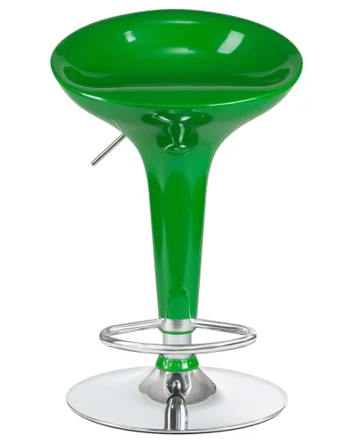 Стул барный  1004-LM BOMBA, цвет сиденья зеленый 1 (LMA 1), цвет основания хром Dobrin, зелёный/, ножки/металл/хром, размеры - 660*880***430*360 фото 6