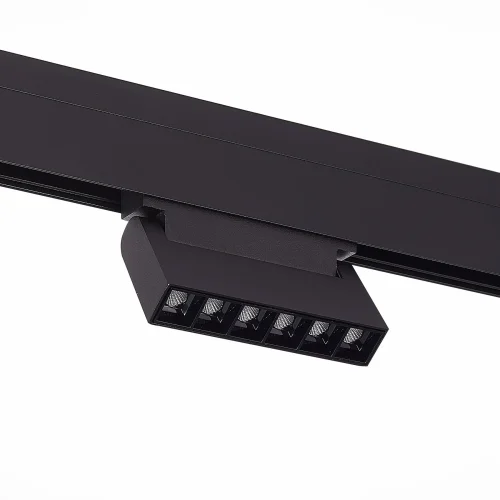 Трековый светильник LED магнитный Nane ST364.446.06 ST-Luce чёрный для шинопроводов серии Skyline 48 фото 2