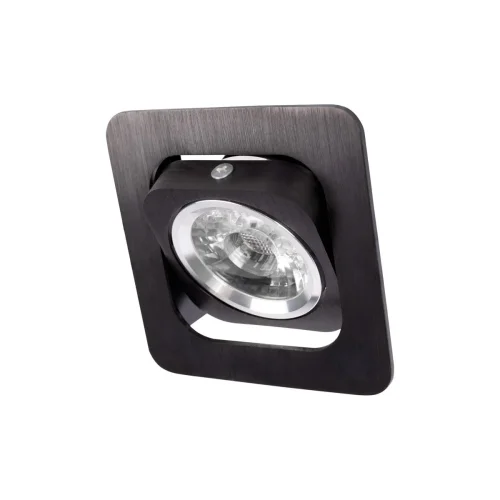 Светильник точечный LED Screen 10328/A Black LOFT IT чёрный 1 лампа, основание чёрное в стиле современный хай-тек квадратный фото 3