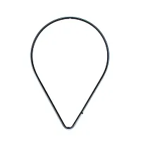 Светильник подвесной LED Formica 1906/06 SP-19 Divinare чёрный на 1 лампу, основание чёрное в стиле хай-тек современный 