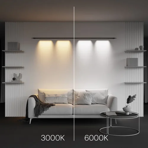 Светильник Points для штанговой системы освещения Axity 3000-6000К 24Вт 36° C101CL-L1000-24W3-6K-B Maytoni чёрный для шинопроводов серии Axity Maytoni чёрный фото 5
