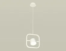 Светильник подвесной XB9118155 Ambrella light белый 1 лампа, основание белое в стиле современный хай-тек 