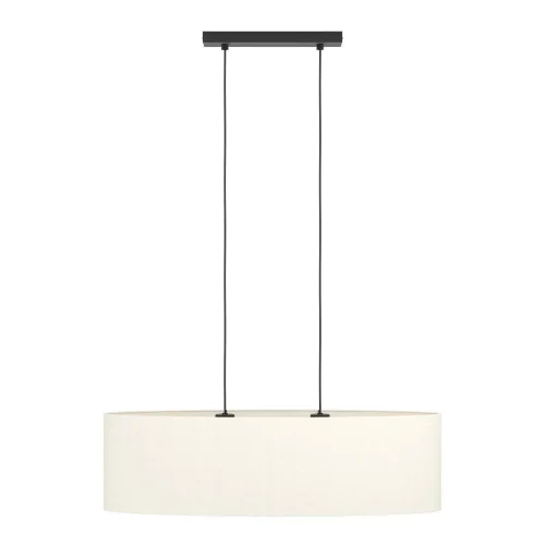 Светильник подвесной Febres 901261 Eglo белый на 2 лампы, основание чёрное в стиле кантри современный фото 5 Светильник подвесной Febres 901261 Eglo белый на 2 лампы, основание чёрное в стиле кантри современный фото 5