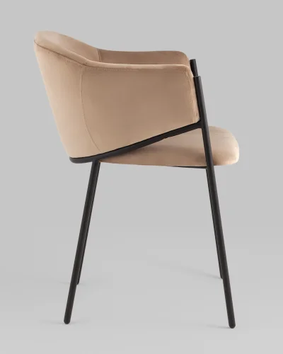 Стул Brace велюр капучино УТ000039129 Stool Group, /, ножки//, размеры - *780***560*560 фото 3