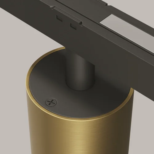 Трековый светильник LED Magnetic track system Exility TR132-2-7W3K-BS Maytoni латунь для шинопроводов серии Magnetic track system Exility чёрный латунь фото 14