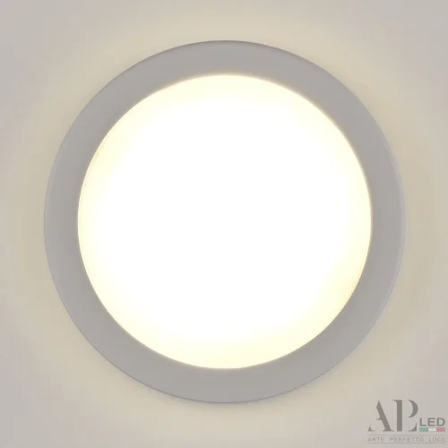Светильник точечный LED Ingrid 3322.LD109R/7W/4K Arte Perfetto Luce белый 1 лампа, основание белое в стиле современный  фото 11