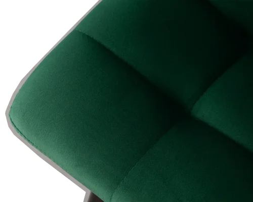 Стул барный 8078-LML NICOLE, цвет сиденья зелёный велюр (108-64), черные матовые ножки Dobrin, зелёный/велюр, ножки/металл/чёрный, размеры - *1050***430*520 фото 8