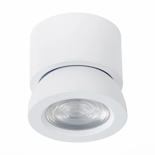 Светильник накладной LED St654 ST654.532.10 ST-Luce белый 1 лампа, основание белое в стиле хай-тек круглый фото 3